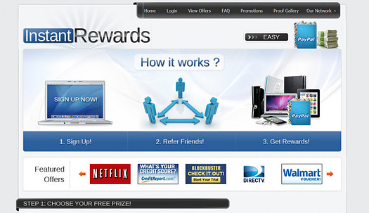 Instant Rewards Review------Scam or Legit?