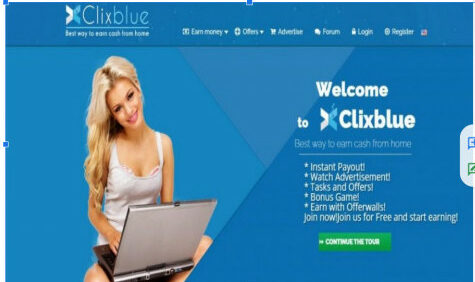 Clixblue lots of Earning Opportunities, But Low Rewards