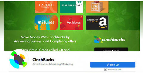 Cinchbucks A Gpt Site, Earn Cash, Gift Cards  Doing Easy Tasks