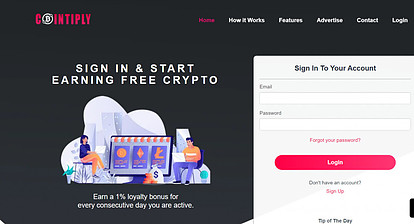 Coinply, A Site To Earn Bitcoin For Task Done or  A Scam