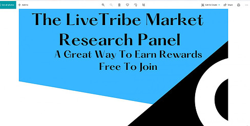 Live Tribe Market Research A great Way To Earn Rewards And Its Free To Join