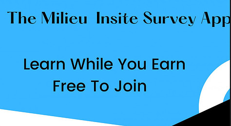 The Milieu Insite Survey App Learn While You Earn