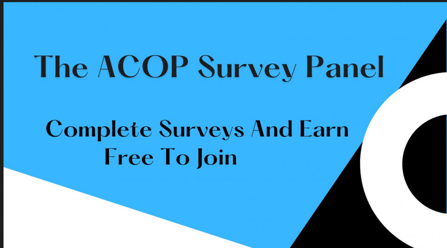 ACOP Survey Panel Complete Surveys And Earn Free To Join