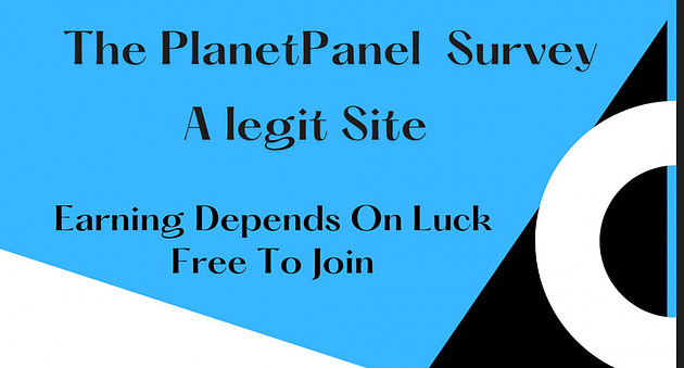 PlanetPanel  Survey A Legit Site Earning Depends On Luck Free To Join