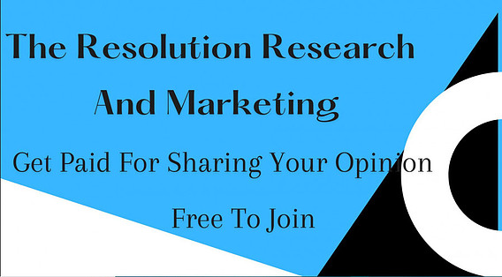 Resolution Research And Marketing Get Paid For Sharing Your Opinion
