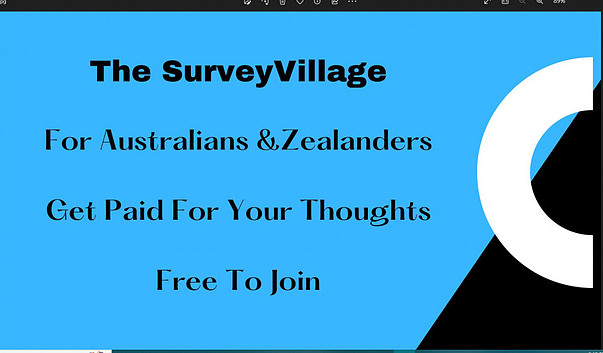 SurveyVillage For Australians And New Zealanders Get Paid For Your Thoughts