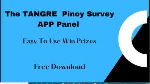 TANGRE  Pinoy Survey APP Easy To Use Win Prizes Free Download